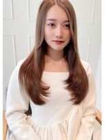 エン(en)&nbsp;【en　本山】お客様ツヤ髪ストレート