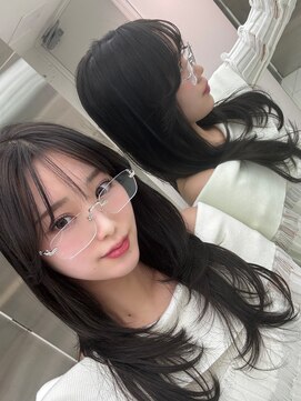 レディアル 渋谷(REDEAL) 韓国ヘア/ブリーチ/暖色カラー/ワンホン【レイヤー/渋谷】