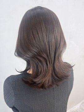 アイティーバイアルバム 藤沢店(IT by ALBUM) ロング韓国ヘアくびれミディ美髪顔周りレイヤー_ba545211