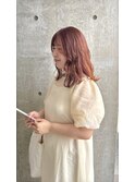 夏におすすめのオレンジカラー♪