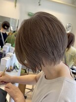 コノアラボ 守谷店(Conoah labo) くびれヘア/アプリコットオレンジ/ハイライトカラー/守谷/白髪