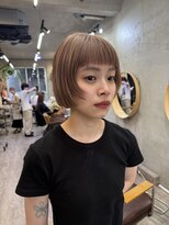 ソルトウォーター(SALT WATER)&nbsp;オシャレボブ　ベージュカラー