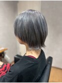 20代30代透明感◎ブリーチカラー×小顔レイヤーカット