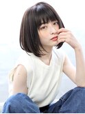 前下がり小顔ボブ☆