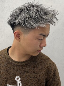 MEN’S HAIR/ツイストスパイラル/フェザーパーマ/西院眉毛CUT