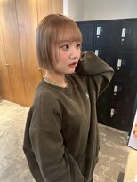 ヘアーブレイス(hair brace) 千葉駅/着物ヘア/大人ガーリー/ダークアッシュ/似合わせカット