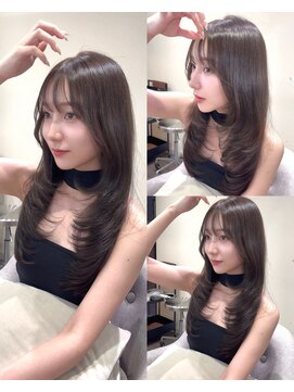 セレーネ ヘアー(Selene hair) 透明感カラー/ワンホンヘア/韓国ヘア/顔まわり/大阪/梅田