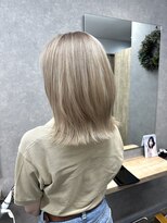 リベストバイジェービー 稲毛(li best. byjb)&nbsp;ピンクベージュ/アンブレラカラー/イメチェン/前髪[稲毛/稲毛駅]