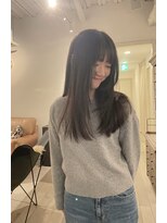 リプレイ(replay)&nbsp;顔まわりレイヤー×ナチュラルロング