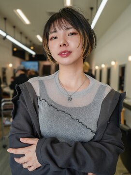 グリードヘアー(greed hair) デザインショートウルフ