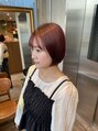 シアー(SHEER.)&nbsp;艶カラーで魅せる大人ショートボブ◎