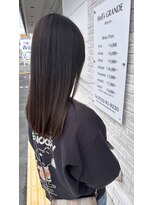 カットウェルズ ラブコオリヤマ 郡山店(Cut Well's Love Koriyama) ダークパープル/ナチュラルショート/ミルクブラウン/夏/郡山