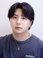 アーリー(Ali'i) ナチュラルセンターパート/ニュアンスパーマ/センターパート