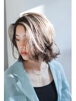 キネン バイ ツリー 宇都宮(kinen by tree)&nbsp;クラゲヘアー前髪なしボブラベンダーミルクティ