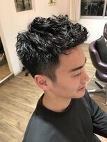 パティオンツー(PATIONN2)&nbsp;☆ワイルドアップバングショートツーブロックビジカジスタイル☆