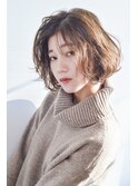 CLASSY,VERY風大人カジュアルな前下がりボブ