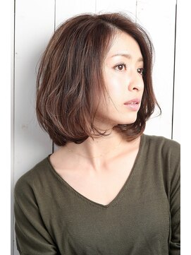 リアン(lien) 【lien.自由が丘】30代40代50代の女性に！大人ナチュラルボブ