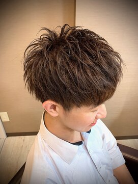 カットクルーオアシス 重信店 オリジナル束感マッシュ