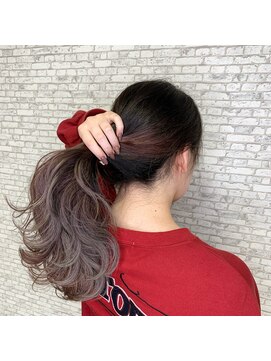 ホワイト(WHITE) [WHITE  RYOTA] グレーアッシュグラデーション