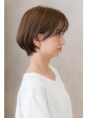 ヘーゼルベージュひし形小顔マッシュボブY川口20代30代40代