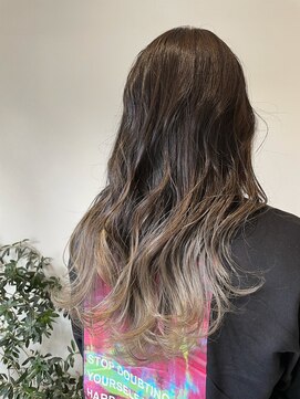 クルール バイ マーブル(COULEUR by Marble) ミルクティーベージュ バレイヤージュ