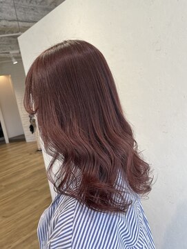 エヌプラス(N+) 黒髪グラデヘアーオリーブグレー小顔に見せるヘアココアベージュ