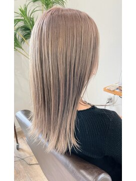 ル ジャルダン ヘアー プロデュース(Le.jardin hair produce) ミルクティーカラー