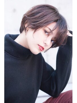 ケアリー 大泉学園(Carelly) 大人かわいい前髪セシルカットココアブラウンフリンジウェーブ