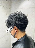 ナチュラル刈り上げパーマですね!