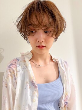 エン(eNN) マッシュショート/アンニュイパーマ/カジュアルショート