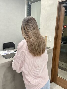 リアン(lien) ナチュラルグラデーション×ラベンダーベージュ♪