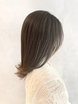 アイディール(:ideal) 髪に優しい縮毛矯正で、透明感カラーを叶える☆