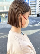 オーガニック アトリエ 大宮(organic+atelier) 20代30代40代大人可愛い美人切りっぱなしぷつっとミニボブ