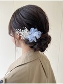 ヘアアレンジ◯ヘアセット◯シニヨンスタイル