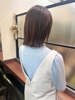 プチメゾントウキョウ(Petit Maison Tokyo)&nbsp;切りっぱなしボブ_髪質改善ストレート