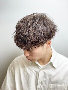ブルーオーシャン 久留米店(BlueOcean) 20代30代ツーブロックマッシュツイストスパイラルパーマ