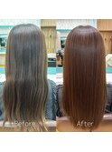 【髪質改善縮毛矯正】美革ストレート