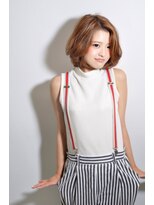 アディクト イースト 東陽町東口(addict EAST)&nbsp;ゆるっと可愛いかきあげボブ＿イエローベージュ［東陽町]