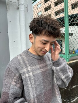 ハイバレーヘアーメゾン(HIGH VALLEY HAIRMAISON) ツイストスパイラルカットパーマスパイキーショート岡山南中央町