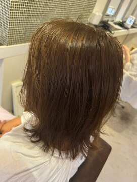 ヘアーメイク バス(Hair make bas) ミディアムレイヤー