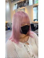 サロンドミルク 新百合ヶ丘店(salon de MiLK)&nbsp;ミルクティーベージュグレージュブリーチケアブリーチ