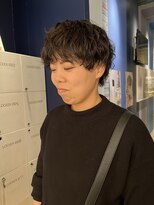 コワファースト 大分(COIFF1RST)&nbsp;マッシュショートのパーマスタイル