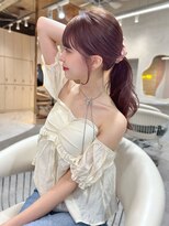 グロー 大宮(GLROW)&nbsp;韓国ハッシュカット　レイヤー　顔周り　前髪　haruhi