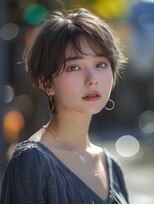 セシルビー 等々力店(SECILB) 耳かけ可愛い丸みショート