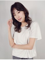 シラソル 八王子北口(Gilasol)&nbsp;暗髪ウェーブセミロングレイヤー1