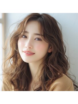 シエル ヘアデザイン 松戸(CIEL HAIR DESIGN) 【シエル松戸】外国人風無造作ウェーブパーマ☆小顔ふわミディ