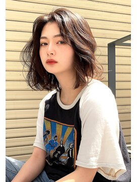 ロゼ 鳳(ROSE) 【ROSE】ボブ＿レイヤーカット＿センターパート