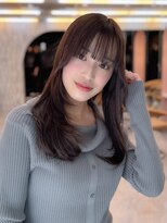 ロンド ブランシュ 錦糸町北口(Lond blanche)&nbsp;ミニウルフレイヤーカット顔周りカット前髪カット韓国ボブ