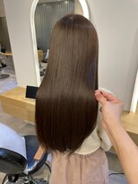 ジーナ 船橋(Zina)&nbsp;髪質改善＊ロングレイヤーグレーベージュ＊美髪【Zina船橋】