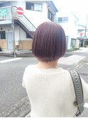うるツヤストレートショートボブ